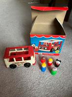 Fisher price minibus met doos, Kinderen en Baby's, Speelgoed | Fisher-Price, Gebruikt, Ophalen of Verzenden