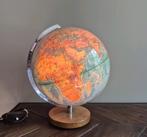 Vintage Duplex wereldbol met licht, Ophalen of Verzenden