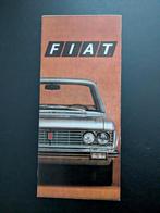 Folder / poster FIAT personenauto programma 1970, Ophalen of Verzenden, Zo goed als nieuw, Overige merken