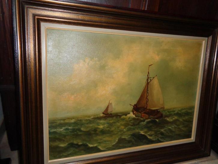 *Cor van Reken (1879) -Hollandse school -Prachtig schilderij, Antiek en Kunst, Kunst | Schilderijen | Klassiek, Ophalen of Verzenden