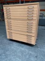4 tekenkasten 10 lades te koop na retour, Huis en Inrichting, Ophalen, Zo goed als nieuw, Minder dan 100 cm