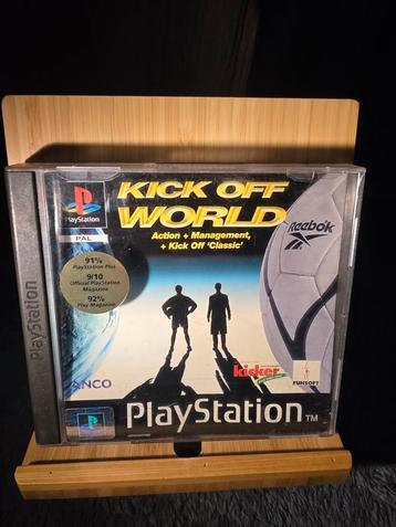 Kick Off World - PlayStation 1 beschikbaar voor biedingen