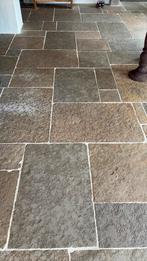 16 m2 Bourgondische Dallen vloer, Doe-het-zelf en Verbouw, Vloerdelen en Plavuizen, Ophalen, 30 cm of meer, Steen of Klei, 50 tot 150 cm