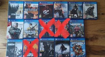 PS4 Games beschikbaar voor biedingen
