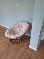 Rotan Papasan Stoel met Kussen, Ophalen, Gebruikt, Bruin, Bohemian