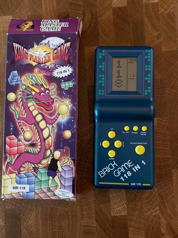 King Master Game – 118 in 1 – Retro Handheld Spelcomputer beschikbaar voor biedingen