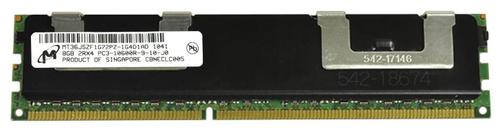 8GB 2Rx4 PC3-10600R DDR3-1333 ECC, Micron, Computers en Software, RAM geheugen