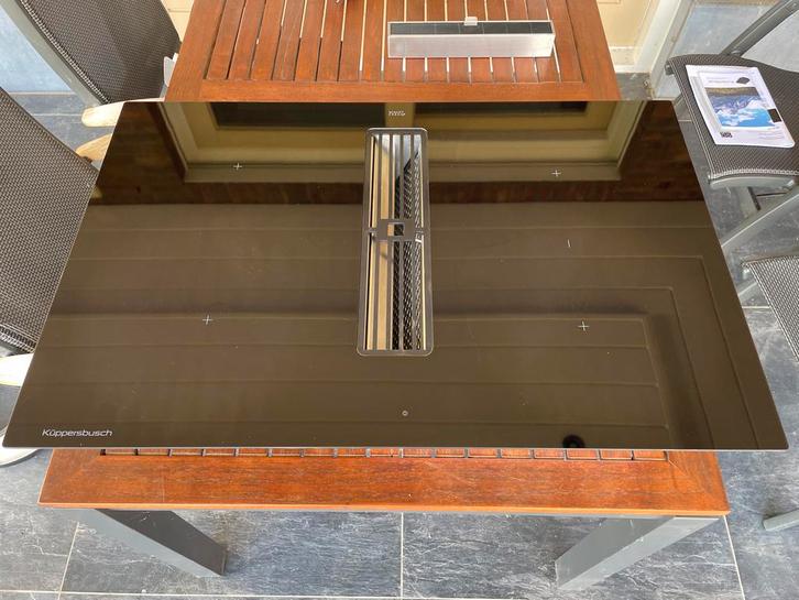 Kuppersbusch Inductie Kookplaat KMI 8560.0SR, Witgoed en Apparatuur, Kookplaten, Zo goed als nieuw, Inbouw, Inductie, 4 kookzones