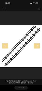 Flex Fence Draaibare Lamellen - Privacy voor je tuin!, Ophalen of Verzenden, Nieuw, Overige materialen, Tuinhek