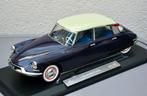 Citroen DS 19 1956 Aubergine met Champagne dak Norev 1:18, Hobby en Vrije tijd, Modelauto's | 1:18, Ophalen of Verzenden, Nieuw