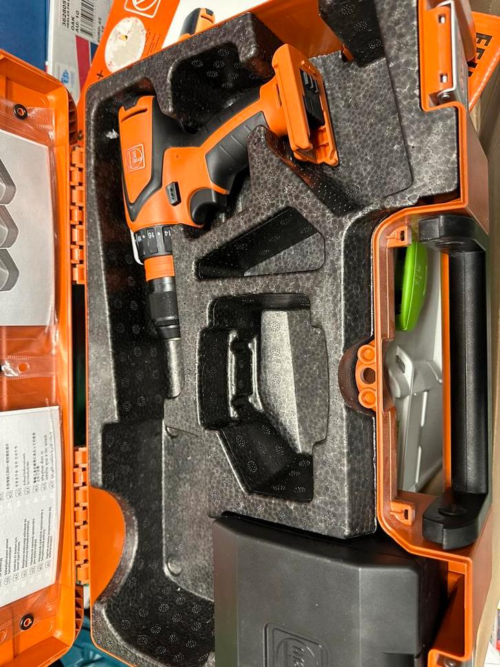 Fein ASCM 18 QSW Accuboormachine -  nieuw!, Doe-het-zelf en Verbouw, Gereedschap | Boormachines, Nieuw, Boor- en Schroefmachine