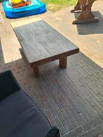 Salontafel zwaar degelijk 150x65x45, Ophalen of Verzenden, Zo goed als nieuw, Rechthoekig