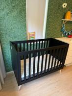 Zwart houten ledikant Sterre + matras Ikea, Ophalen, Gebruikt, Ledikant