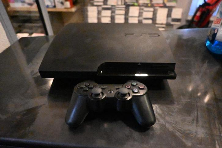 Playstation 3 slim, Spelcomputers en Games, Spelcomputers | Sony PlayStation 3, Nieuw, Slim, 160 GB, Met 1 controller, Ophalen of Verzenden