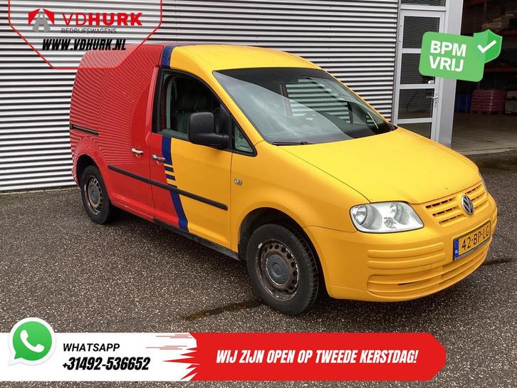 Volkswagen Caddy 1.9 TDI EXPORT ONLY Airco/ APK 7-2026, Auto's, Bestelauto's, Bedrijf, Te koop, ABS, Airconditioning, Alarm, Centrale vergrendeling