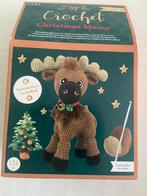 Haakset kerst eland, Ophalen of Verzenden, Nieuw, Haken, Wol of Garen