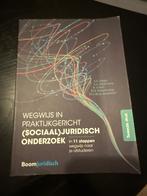 Wegwijs in praktijkgericht sociaal juridisch onderzork, Boeken, Ophalen of Verzenden, Alpha, Nieuw, HBO