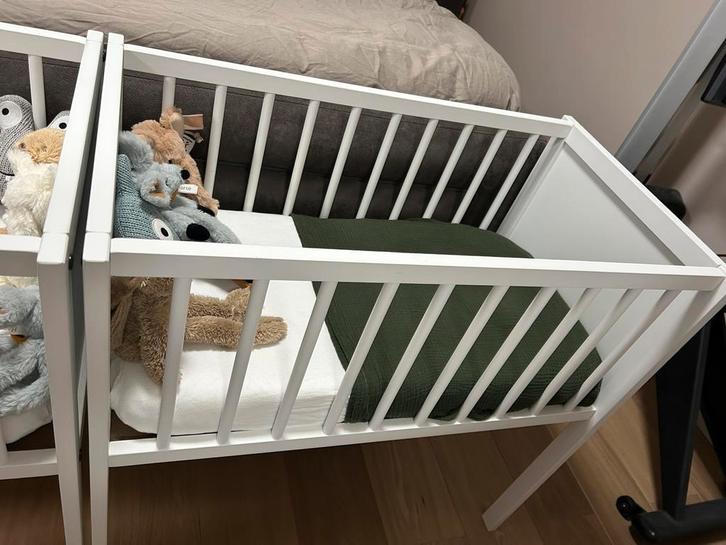 2x europe baby jill wieg incl tencel koudschuim matras, Kinderen en Baby's, Babywiegjes en Ledikanten, Zo goed als nieuw, Wieg