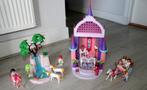 super leuke set kasteeltje, prinsessen tuin eenhoorns, koets, Ophalen of Verzenden, Zo goed als nieuw, Los playmobil