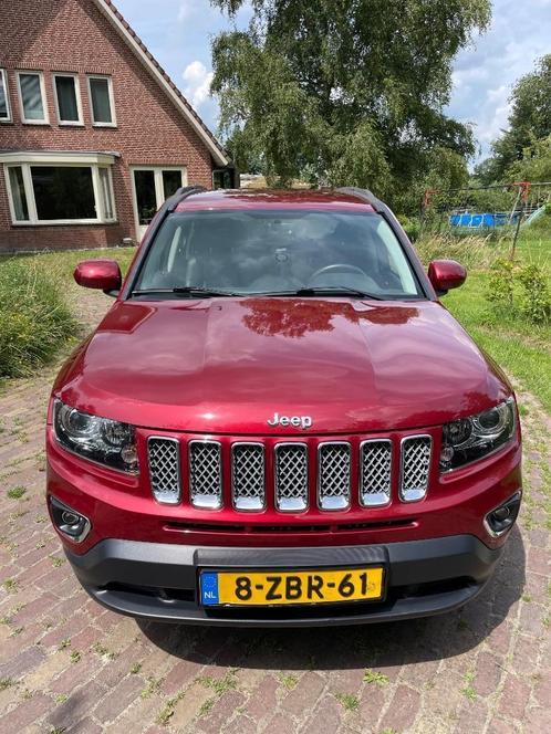 Jeep Compass 2.4 AUT 2014 Rood, Auto's, Jeep, Particulier, Compass, 4x4, ABS, Achteruitrijcamera, Airbags, Airconditioning, Alarm