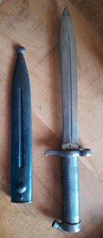Zweedse m1896 mauser bajonet, Ophalen of Verzenden, Landmacht, Mes of Dolk