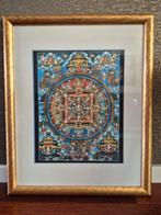 Tangka ingelijst - 45x55 cm, Ophalen of Verzenden