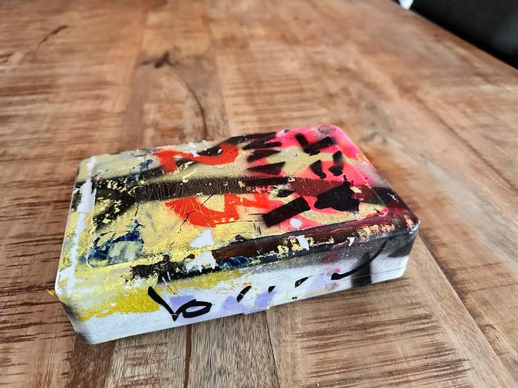 Herman Brood Broodtrommel - Handgesigneerd, Antiek en Kunst, Kunst | Overige Kunst, Ophalen of Verzenden