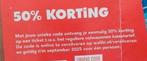 Walibi 2x 50% korting op entree, Tickets en Kaartjes, Twee personen, Kortingsbon, Spa of Sauna