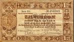 1 gulden zilverbon 1938, Postzegels en Munten, Bankbiljetten | Nederland, Verzenden, 1 gulden, Los biljet