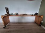 Sidetable hard hout (Goossens Meubelen), Huis en Inrichting, Tafels | Sidetables, Ophalen, Gebruikt, 25 tot 50 cm, Rechthoekig