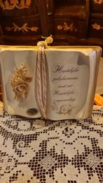 Cadeautip; 12 1/2 jaar, 25, 50 jaar getrouwd? Gedenkboek!, Kleding | Dames, Verzenden, Nieuw, Wit, Accessoires
