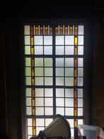 2 glas in lood ramen, Ophalen, Gebruikt, Glas in lood, 80 tot 120 cm