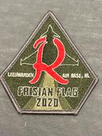 Embleem Frisian Flag 2020 Leeuwarden AB, Verzenden, Zo goed als nieuw, Patch, Badge of Embleem