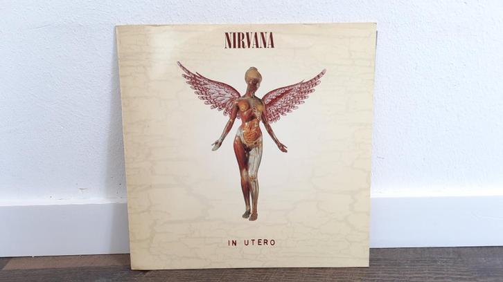 Nirvana – In Utero LP / Vinyl Plaat, 1st Europe Press, Cd's en Dvd's, Vinyl | Rock, Gebruikt, Overige genres, 12 inch, Ophalen of Verzenden