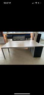 Burostoel, ladeblok en buro, Ophalen, Gebruikt