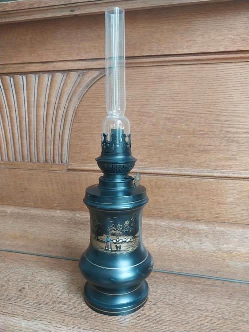 Metawa Tiel Holland, complete olielamp., Antiek en Kunst, Antiek | Lampen, Ophalen of Verzenden