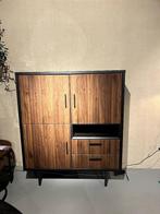 Bergkast, zwart/ bruin, Ophalen, 100 tot 150 cm, Nieuw, Minder dan 150 cm