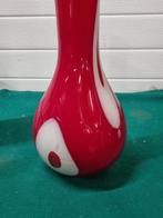 -	Vaas rood wit design, Ophalen of Verzenden