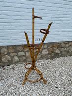 Vintage Rotan Plantenstandaard - Sixties Design, Ophalen, Huis en Inrichting