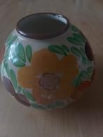 vintage bolvaasje bloemenprint, Ophalen of Verzenden