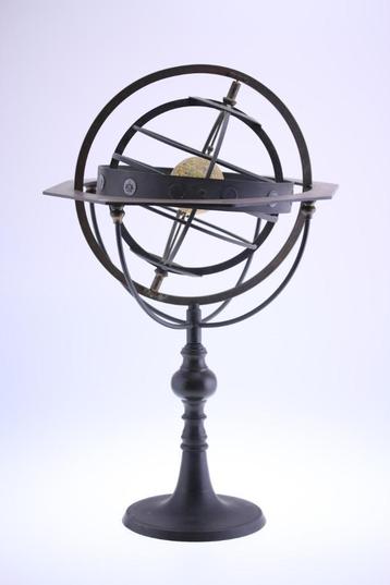 Zeldzame bronzen armillairsfeer, anoniem, ca 1900 beschikbaar voor biedingen