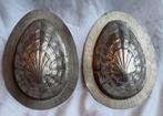 Oude dubbele chocoladevormen: Schelpen motief (groot model), Ophalen of Verzenden