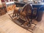 Zeer mooi echt antiek houten schommelpaard of hobbelpaard, Ophalen