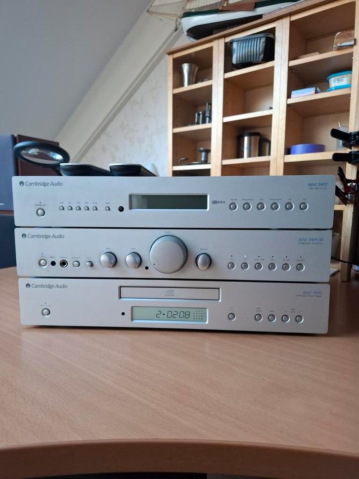Cambridge Audio Set - Versterker, Tuner, CD Speler, Audio, Tv en Foto, Stereo-sets, Gebruikt, Cassettedeck, Cd-speler, Tuner of Radio