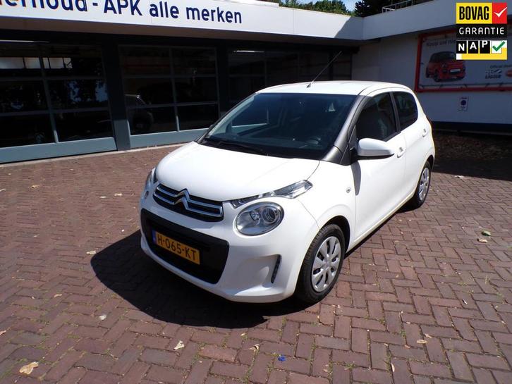 Citroen C1 1.0 VTi Feel Airco-Audio-Cruise Control, Auto's, Citroën, Te koop, C1, ABS, Airbags, Airconditioning, Boordcomputer