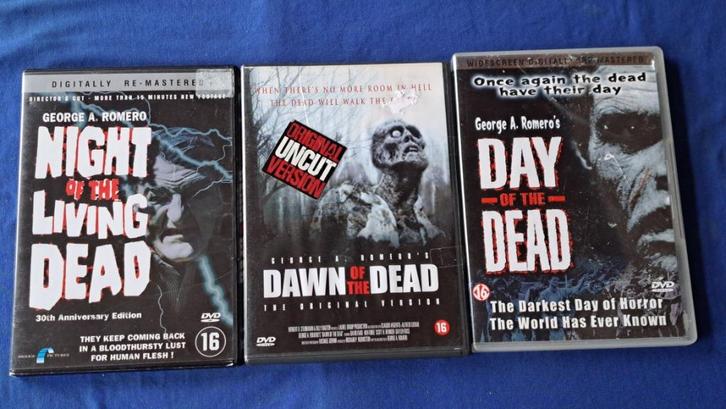 Trilogy of the Dead, Cd's en Dvd's, Dvd's | Horror, Zo goed als nieuw, Vampiers of Zombies, Vanaf 16 jaar, Ophalen of Verzenden