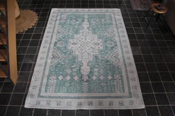 Prachtig vloerkleed Sissy Boy groen creme perzisch 180x280 beschikbaar voor biedingen