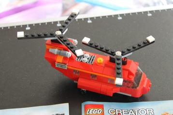 lego creator helicopter 31003 (3 sets in 1) beschikbaar voor biedingen