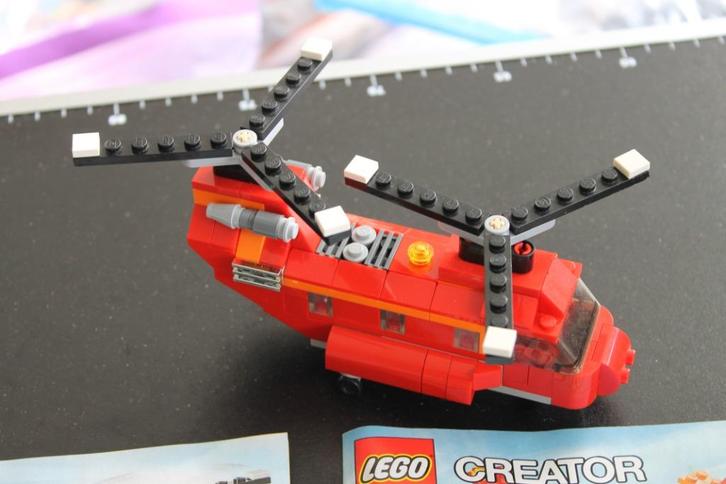 lego creator helicopter 31003 (3 sets in 1), Kinderen en Baby's, Speelgoed | Duplo en Lego, Zo goed als nieuw, Lego, Complete set