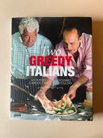 Two Greedy Italians - Antonio Carluccio, Gennaro Contaldo, Boeken, Ophalen of Verzenden, Zo goed als nieuw